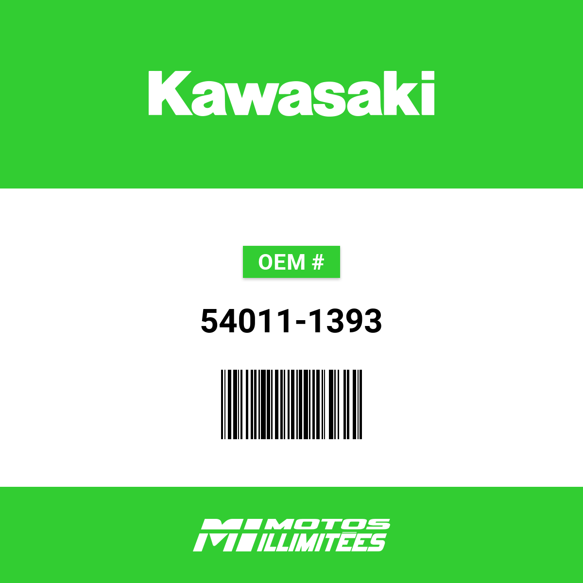 Renshin1101 Kawasaki Cable-Clutch - 54011-1393 | FortNine