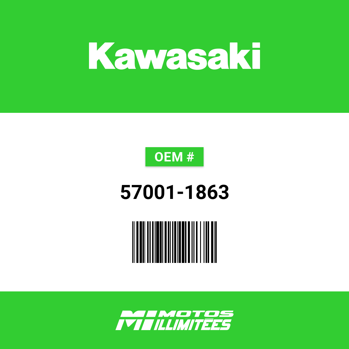 Kawasaki Adjustable Hook Wrench - 57001-1863 | FortNine