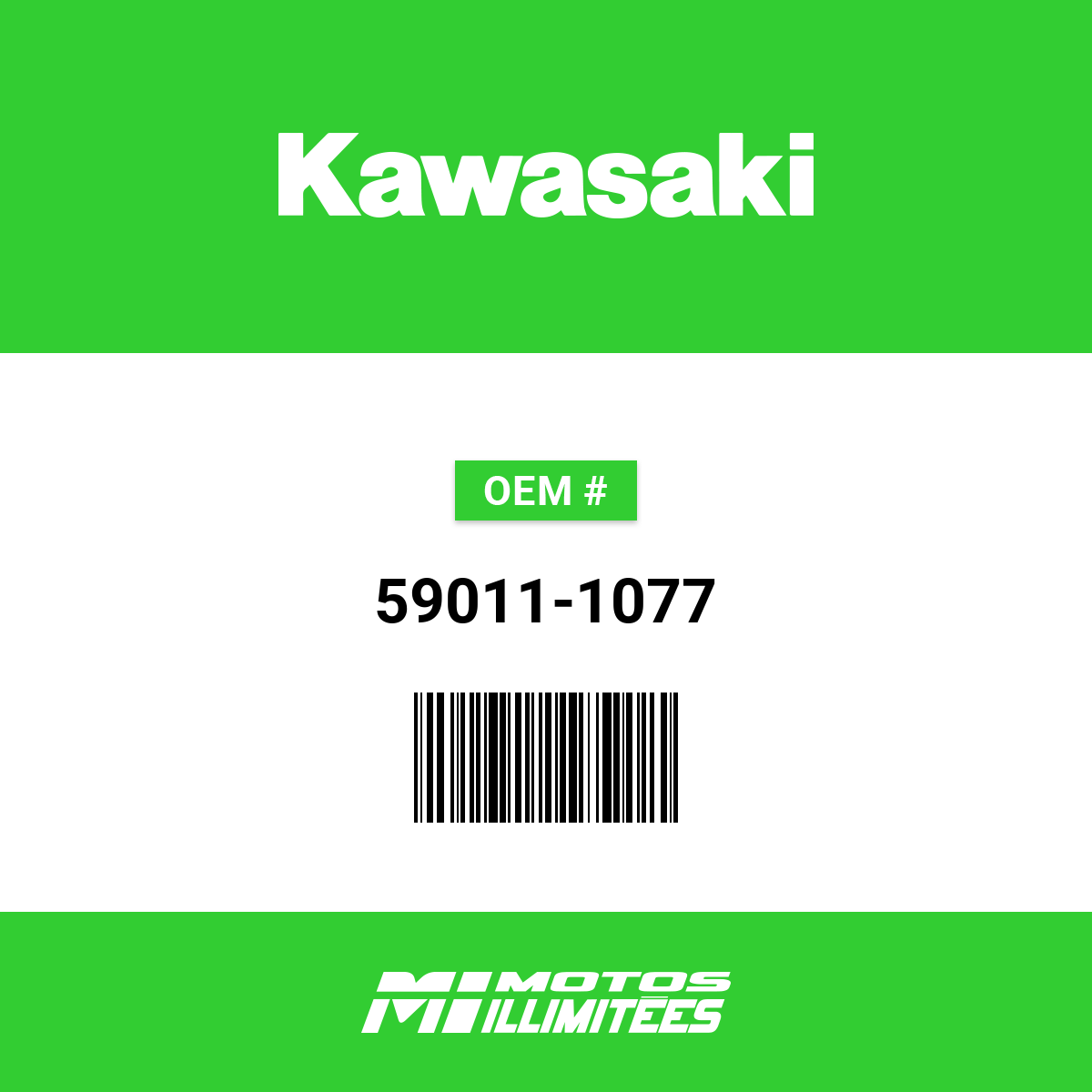 Kawasaki Belt Converter - 59011-1077 | FortNine