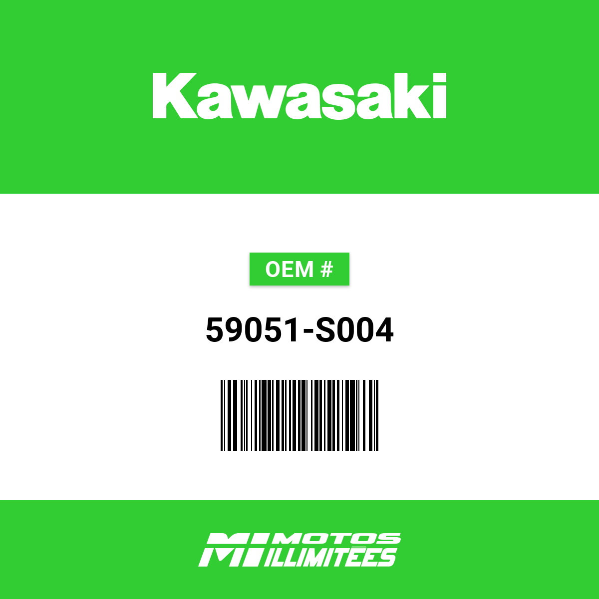 Kawasaki Gear-Spur Starter - 59051-S004 | FortNine