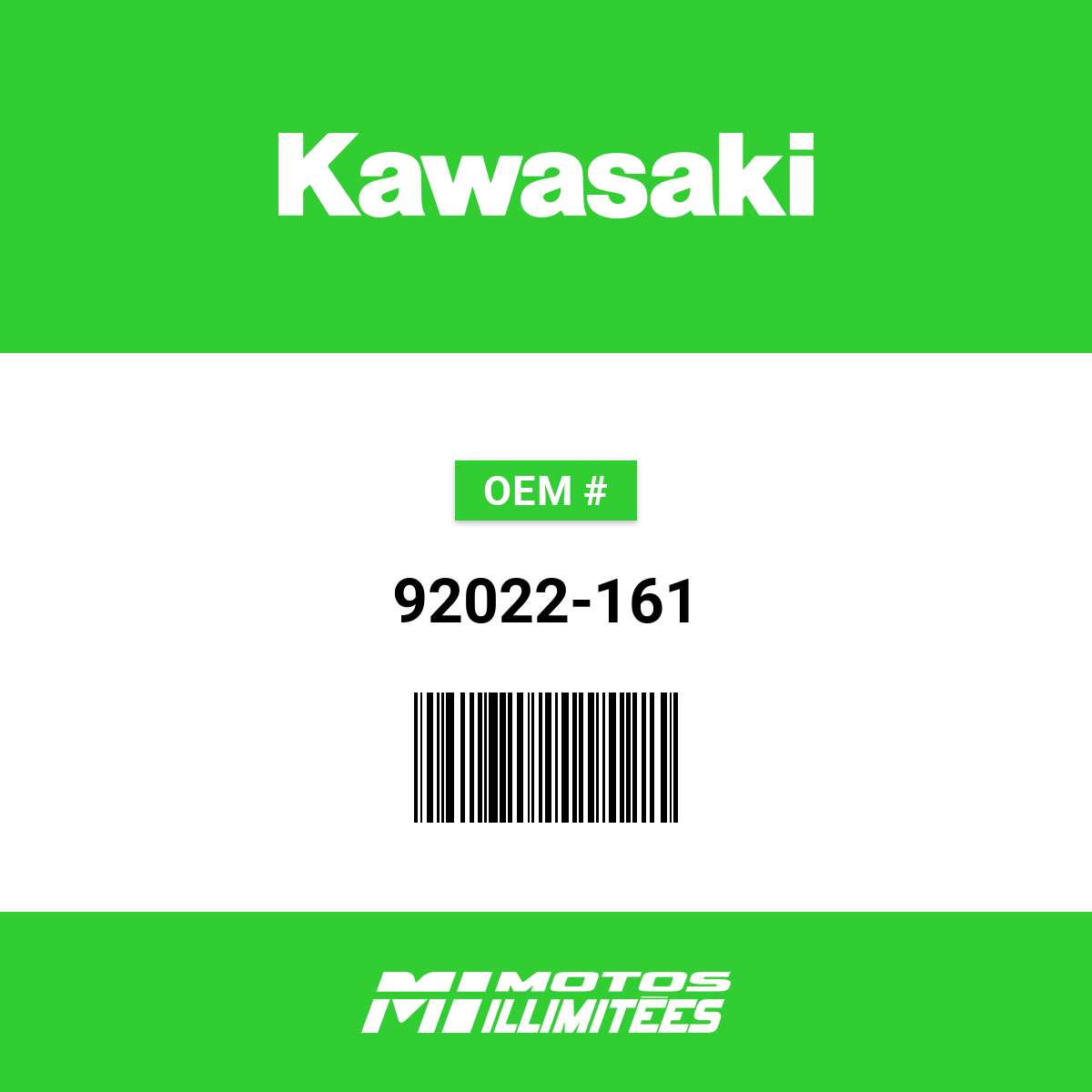 Kawasaki Washer 25.3X30X1 - 92022-161 | FortNine