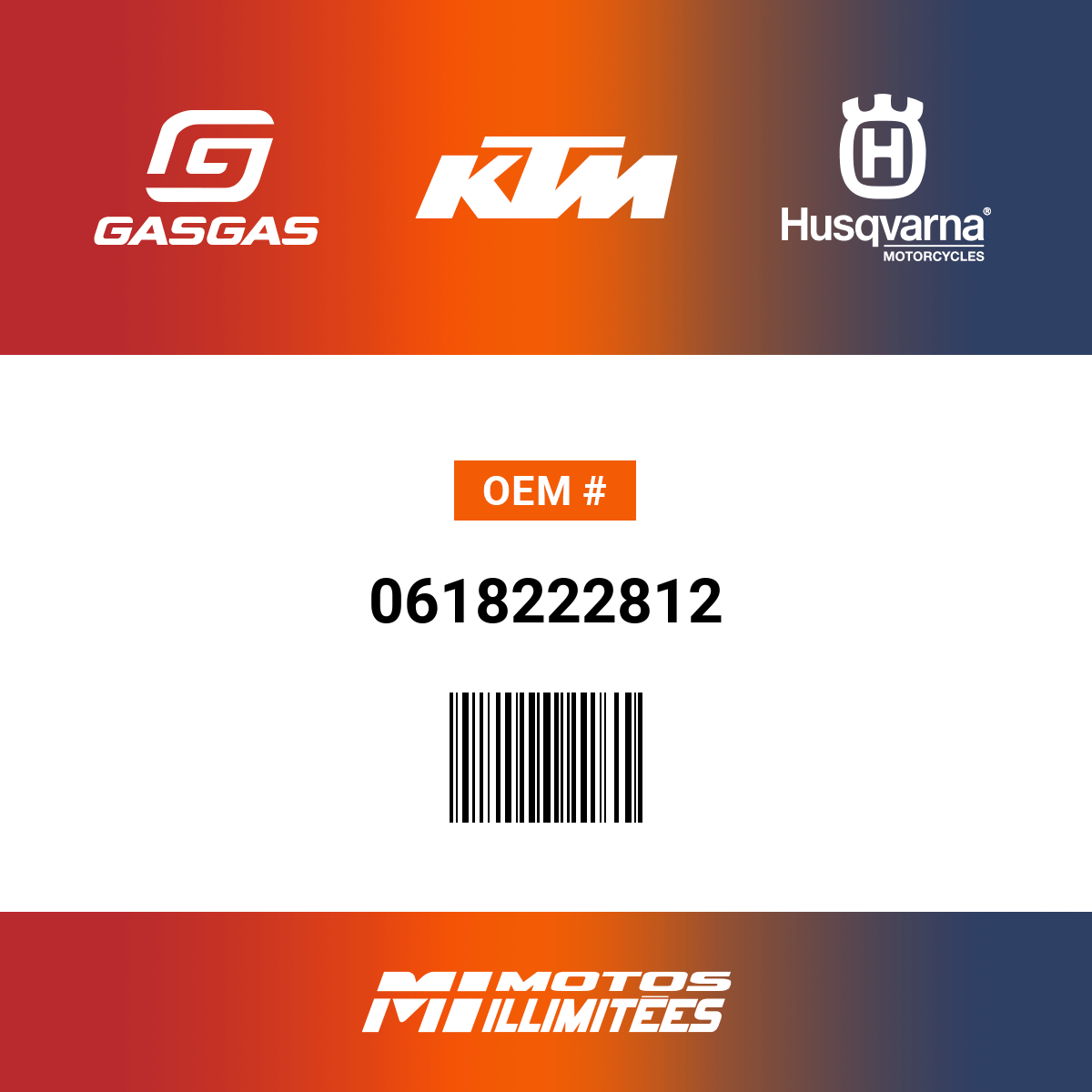 KTM / GasGas / Husqvarna Needlebear HK2212V 22/28/12 MB