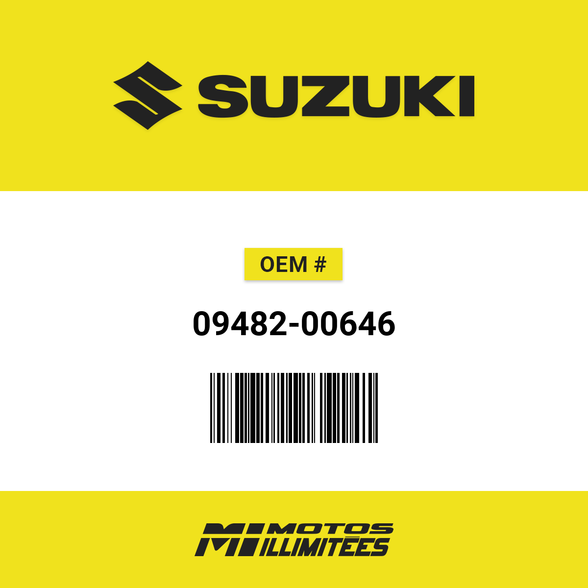 Suzuki Plug, Spark (MR8E-9) - 09482-00646 | FortNine