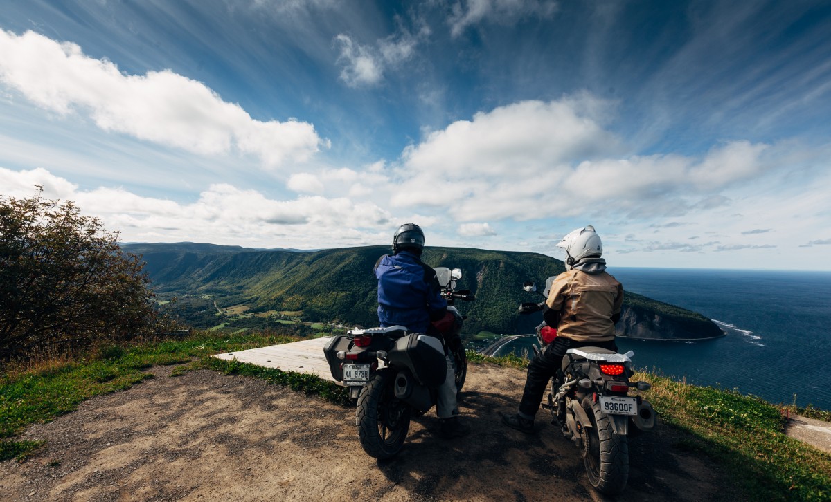 We made it. From atop Mont-St-Pierre, the lush mountains give way to sandy coves and turquoise waters. This might as well be Jamaica.